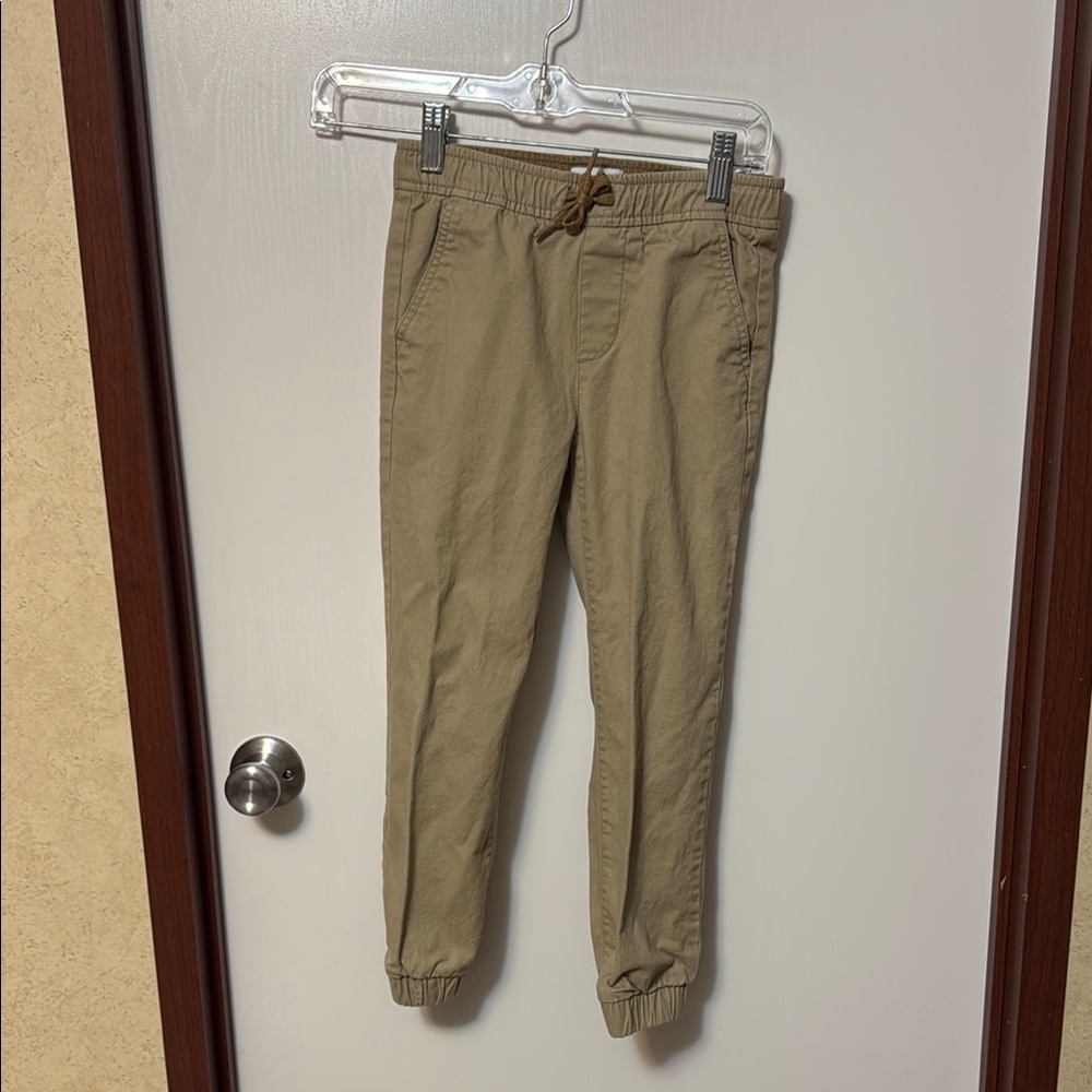 Old Navy Kids Tan Jogger Pants Size S (6-7)